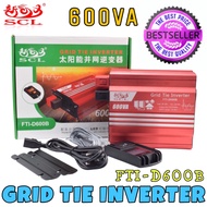 GRID TIE INVERTER SCL FTI-D1000B (1000VA.)/FTI-D600B (600VA.) // GRID TIE INVERTER SUOER (On Grid) 1