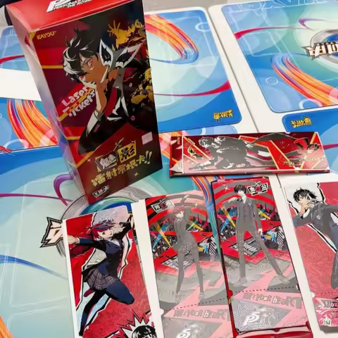 KAYOU Persona 5 Royal Edition Phantom Laser Ticket Collection Rare Cards Phantom Color Collection Ca