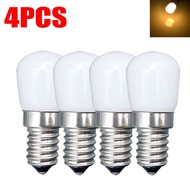 4ชิ้นหลอดไฟ E14ตู้เย็น LED ขนาดเล็กหลอดไฟ220V หลอดไฟ LED สกรูหลอดไฟในตู้เย็นสำหรับตู้จอแสดงผลตู้เย็น