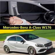 For Mercedes-Benz A-Class W176 Car Sunshade Fully Blackout Car Curtain Side Window Sunshade Privacy 