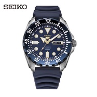 Seiko 5 men watch Men's Diver Quartz Watch Seiko-5 SRP605K2 Blue Rubber Quartz Fashion Watches