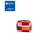 Lesportsac Square Cosmetic Bag Small Bag กระเป๋าใบเล็กเครื่องสำอาง Style 6701 LeSportsac x Sardine