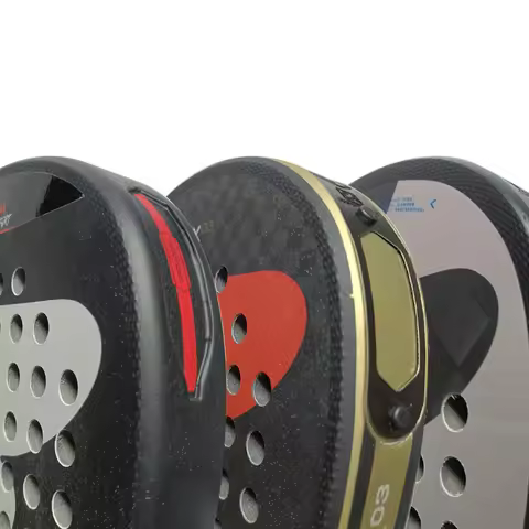 New Pala Padel Professional Soft 12k/16k FaceCarbon Fiber Tennis Racket Outdoor Sports Equipment for