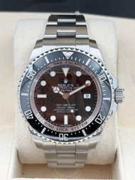 [SOLD OUT]二手 USED ROLEX 勞力士 DEEP SEA 116660 2009年7月 黑色面 全套