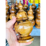 Aromatic cypress wood toothpick jar