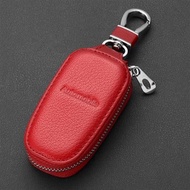 【#V8车房] Car Key Case Dedicated to Ferrari F430 488 458 F12berlinetta Genuine Leather Key Cover Buckl