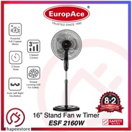 Europace 16 Stand Fan with Timer - ESF2160W ESF 2160W ( 2 Years Warranty, 8 Years on Motor)