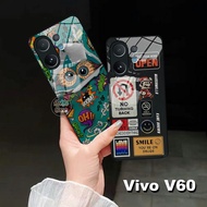 HP Vivo V60 Softcase - Latest Vivo V60 Glass Case - Casing Vivo V60hp - Silicone For Vivo V60 - Vivo