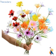 THECEDARS 5 Heads Chamomiles, DIY 5 Heads Artificial Flower, Home Silk Photography Props Party Decor