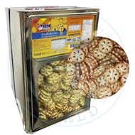[BISKUT TIN] VFOODS MINI GOLDEN PINEAPPLE BISCUIT SNACK 5KG / 1TIN HALAL