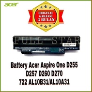 Terbaru Baterai Original Notebook Acer Aspire One 722 D255 D257 D260