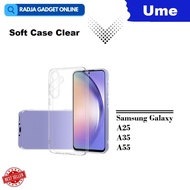Ume Silikon Samsung A25 - Samsung A35 - Samsung A55 Softcase Clear