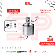 SOCKET ADAPTER SOCKET 3/8" X 1/4" 3/8 INCH X 1/4 INCH WIPRO