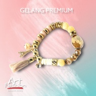Art Fashion Premium Gelang Manik Kristal 4318