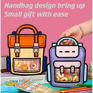 Portable Gift Bag Children's Day Gift Packaging Birthday Gift bag Cute Cartoon School Creative