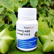 Nusa Cure Sacha Inchi Nusa Cure Raja Omega 3,6,9 Vitamin A &amp; E ( 60 capsule / 1 botol )