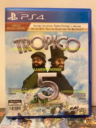 （中古二手）PS4遊戲 總統萬歲 5 海島大亨5 Tropico 5 港版英文版