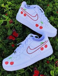 Cherry on top Customised Nike Air Force 1