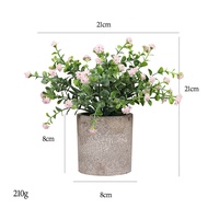 Artificial Plant Eucalyptus Fake Plant Potted Artificial Flower Home Decoration Tree Decorative Flow