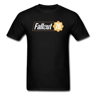 Summer T-Shirt Fashion New Tshirts Gamer Fallout 76 Shoot Game Crew Neck   Top s  Clothing Shirt 100