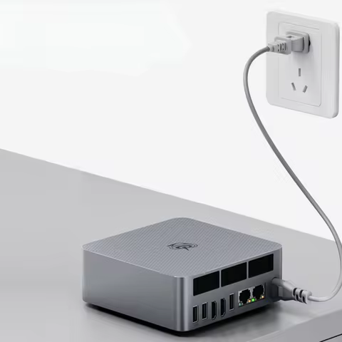 Beelink EQR6 Ryzen 5 6600H Mini PC DDR5 4800MHz 16GB 500GB M.2 2280 PCIE4.0 SO-DIMM WiFi6 BT5.2 1000