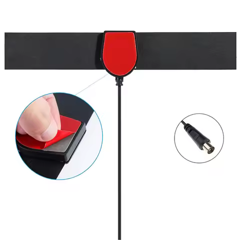 【Y】1PC 25 Mile Range Antenna TV Digital HD 4K Antena Digital Indoor HDTV Support 1080p