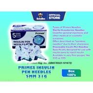 Primes Disposable Insulin Pen Needles-5mm 31G