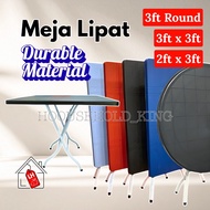 3'X3' 2'X3' Plastik Meja Lipat / Meja Pasar Malam/ Foldable Plastic Dining Table /Meja Makan