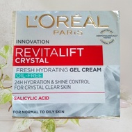 L'oreal Loreal Revitalift Crystal Fresh Hydrating Gel Cream 50ml 50 mL