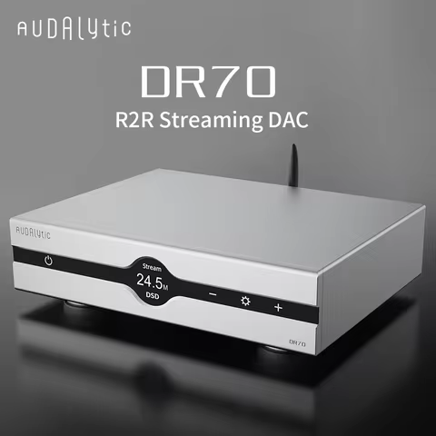 Audalytic DAC-DR70 network streaming decoder, discrete R2R Bluetooth bridge, GUSTARD DR70 HIFI DSD51