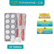 Avadol-Fast 500mg 10 Tablets EXP:03/2028 [ Avadol Fast Paracetamol Farmasi CS ]