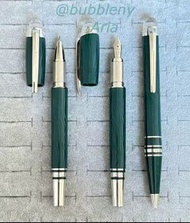 MONTBLANC 萬寶龍 StarWalker 星際行者 Aurora 極光幻影綠銀色鋼筆 男女同款