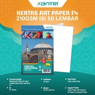 Kertas Art Paper F4 230gsm isi 50 lembar Kertas Art Karton Cartoon Printer F4