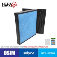 OSIM uAlpine Compatible Hepa Filter - Hepalife