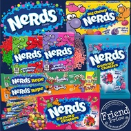 [Cheapest | SG] NERDS Candy Mega Listing Nerds Ropes, Gummy Clusters, Big Chewy | US Candy USA Candy