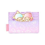 US LOUNGEFLY x SANRIO LITTLE TWIN STARS pink purple faux leather card holder