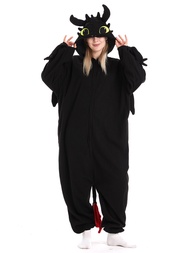 Kigurumi Toothless Dragon Onesie Pajamas Adult Jumpsuit Animal Pijamas How To Train Pyjama Halloween