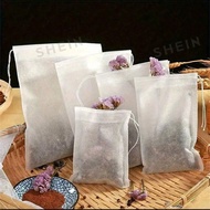 100/200pcs 7*9cm/ 8*10cm / 9*10cm/Non-Woven Tea Bag Filter Bags - Reusable, Sealed, And Lint-Free Fo