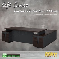 DIRECTOR TABLE ,MODERN DESIGN/OFFICE TABLE/EXECUTIVE TABLE/DIRECTOR TABLE/WRITING TABLE AS WHITE - K