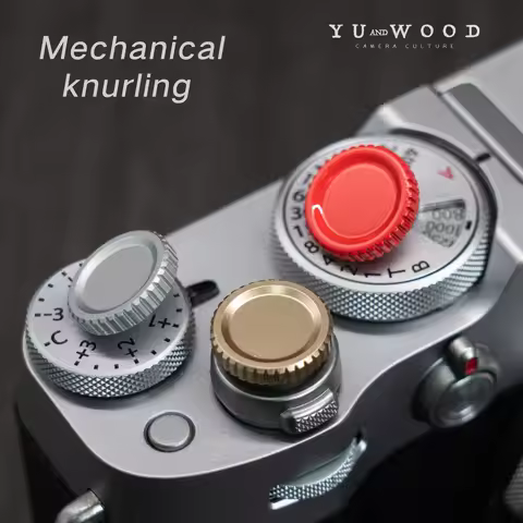 Micro Camera Metal Soft Shutter Release Button For Fujifilm XM5 XE5 XT30 XT5 X-Pro1 X100V Nikon Zf O