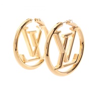 [二手] 路易威登LOUIS VUITTON耳環 Boucles d'Oreilles Hoop Louise M64288 GP (鍍金) Boucles d'Oreilles Hoop Louis