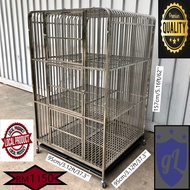 [ RT-95L ] Stainless Steel Cat Cage