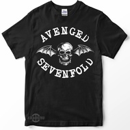 AVENGED SEVENFOLD BAT LOGO Premium T-Shirt Band a7x Vintage Rock