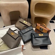 2424 Small Bag 2424 Female Majia Classic Portable togo Sewing Bag Leather Messenger Bag kelly Handma