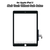 For iPad 5 2017 Touch Screen Digitizer and Home Button Front Glass Display Touch Panel A1822 A1823
