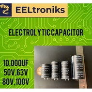 ELECTROLYTIC CAPACITOR FOR AUDIO FILTER 50V 63V 80V 100V 10K UF 10KUF 10,000UF EKOWEISS 1PC