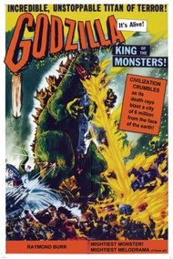 POPULAR Godzilla King of Monsters Movie Poster 24x36 inch