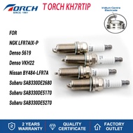 4-8PCS Iridium Spark Plug TORCH KH7RTIP Replace for 5245/ILFR7H 2900/LFR7AIX-P MITSUBISHI 1822A022 D