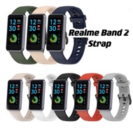 For Realme Band2 Strap Silicone Soft Sports Bracelet Replacement Belt Smart Band Realme Band 2 Strap Accessories