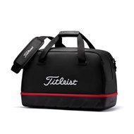 2024▼✤ Titleist Tatelist Golf Boston bag mens and womens travel bag large-capacity double-layer clothing bag
